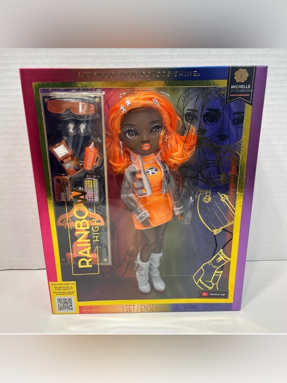 RAINBOW HIGH DOLL Michelle St. Charles NWT